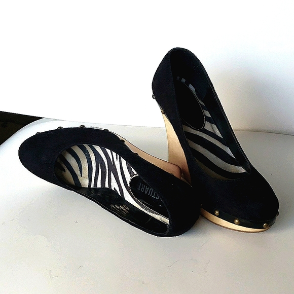 Colin Stuart black shoes size 7 - Picture 1 of 7